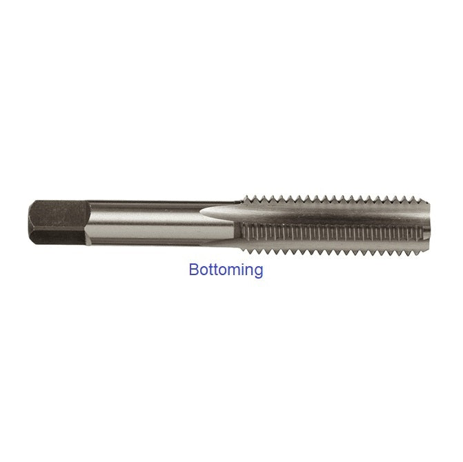 Threading Tools - 0BA -Approx. 6mm- 1.000 mm / 25.4 TPI - Bottoming - Carbon Steel