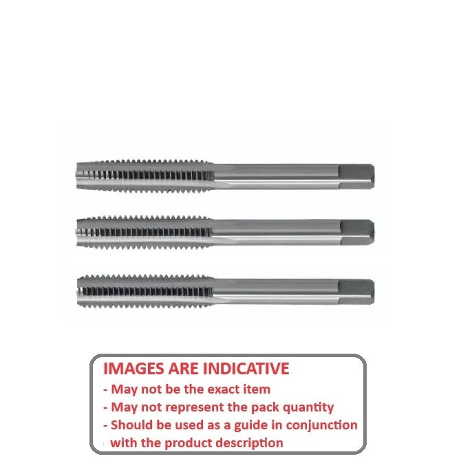 1038410 | TPC-019C-ST3 --- Threading Tools - 1-64 UNC - 1.85mm - 0.397 mm / 64 TPI - Graham McDonald Hand Taps - Carbon Steel Tap