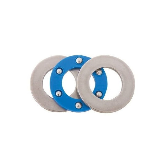 Thrust Ball Bearings - 4.763x12.7x4.763 mm / 4.763 mm Flat - Chrome Steel