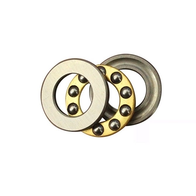 1061430 | T-0050-0120-G-BR --- Thrust Ball Bearings - 5x12x4 mm / 5.2 mm - Chrome Steel