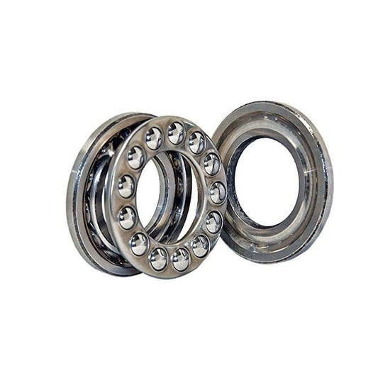 Thrust Ball Bearings - 10x26x11 mm / 12 mm Grooved - Stainless Steel AISI 420C