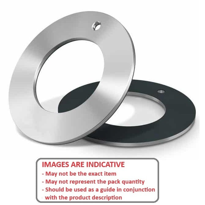 1123188 | W0200-T-036-015-DP4 --- Thrust Washers - 20x36x1.5 mm DP4 Type - DP4 Washer