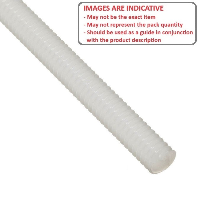 1109254 | AT159C-0300-NY (Length) --- Allthread Threaded Rod - 5/8-11 UNC - 15.88mm - 2.309 mm / 11 TPI 300 mm Plastic - Nylon Polyamide 6/6