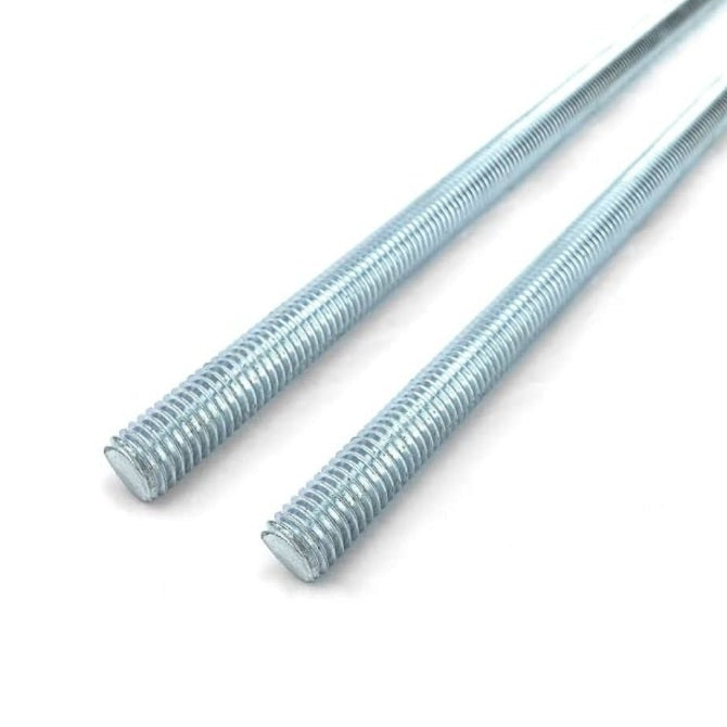 1075393 | AT064W-0914-MZ (Each) --- Allthread Threaded Rod - 1/4-20 BSW - 6.35mm - 1.270 mm / 20 TPI 914.4 mm - Zinc Plated Mild Steel