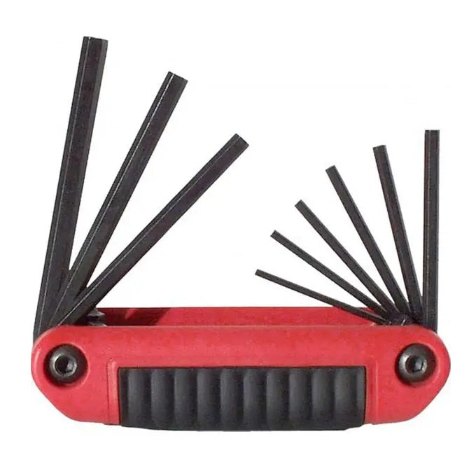 Keys and Screwdrivers Tools - Torx Keys T10, T15, T20, T25, T27, T30, T40 - 7 Keys