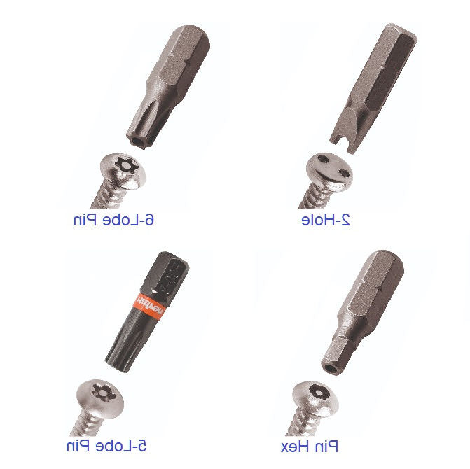 1052007 | TL-SEC-0400-SK-PB --- Security Bits Tools - M4 Hex Socket - Power Bit Socket - Steel Screw