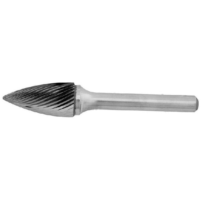1224792 | GAR74102RS --- Rotary Files Tools - Type Tree - Pointed 3.175 - 9.525 Double Cut - Carbon Steel File