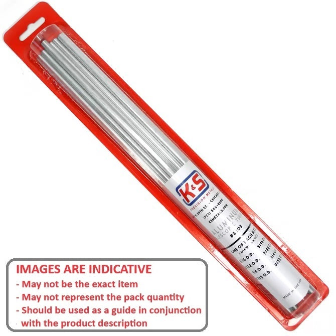1150787 | AST-TUB-ALU-08 --- Small Parts Assortment Kits - Selection Tubing 8 - Telescoping Tubing 300mm Long - Aluminium