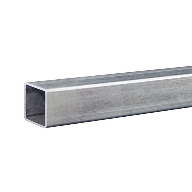 1041031 | 4T-0024-0300-ALH14 --- Square Tube - 2.38x1.67x304.8 mm - Aluminium