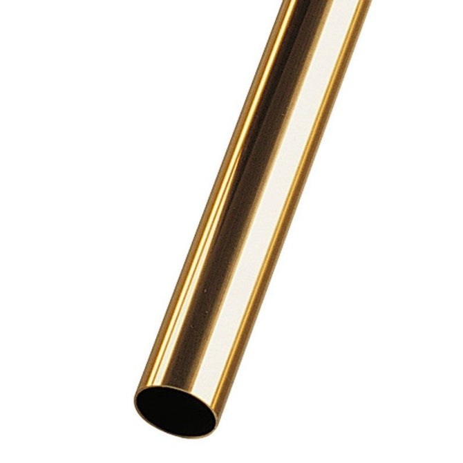 Round Tube - 8.73x8.02x304.8 mm - Brass