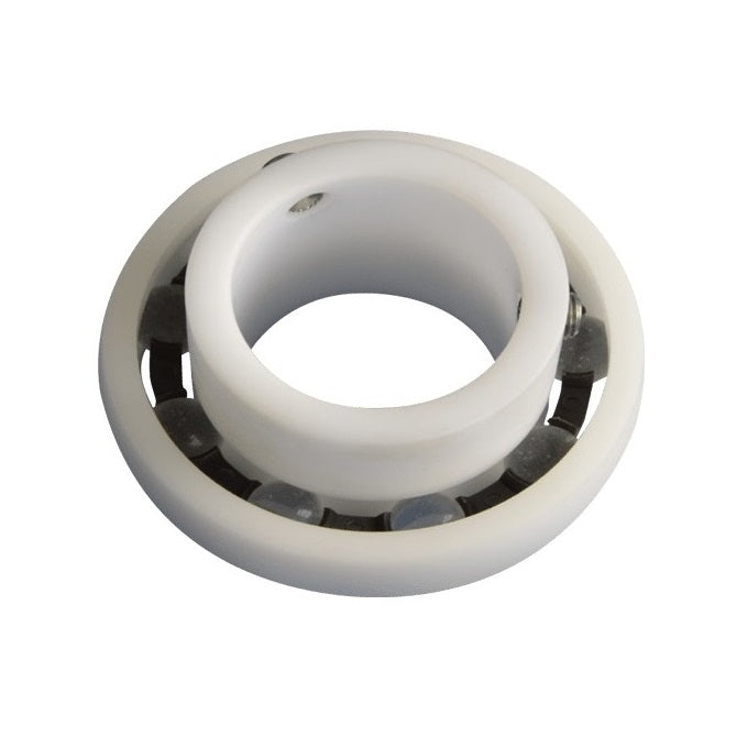 Spherical OD Bearings - 31.75x62x38.1 mm - Acetal with Glass Balls
