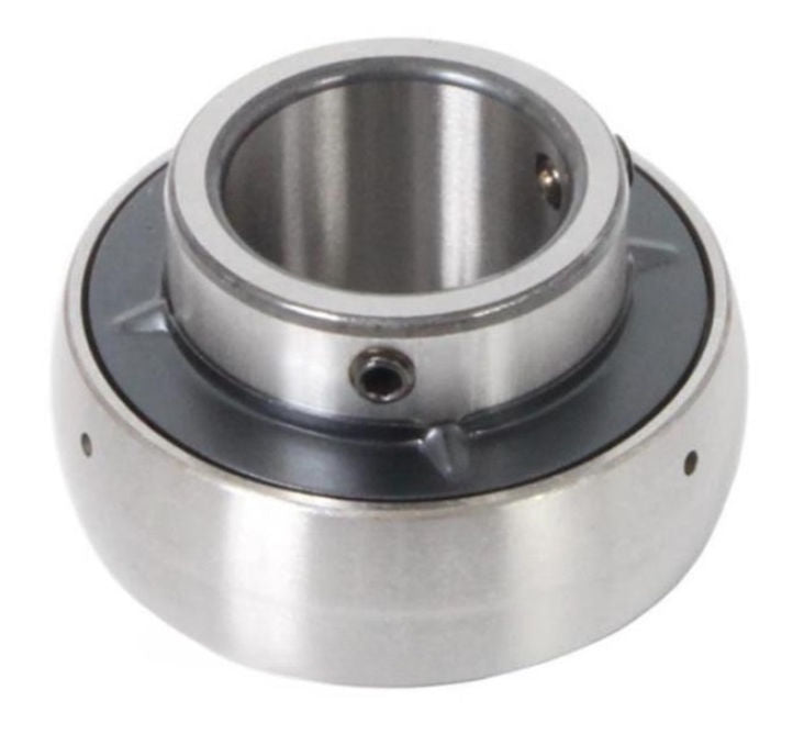 1115566 | UC203 --- Spherical OD Bearings - 17x47x31 mm Suits Cast Iron Housings - Chrome Steel Bearing