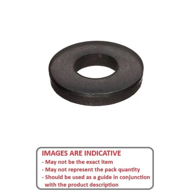 1110476 | W0159-F-035-032-HS --- Flat Washers - 15.88x34.93x3.18 mm Commercial - Carbon Spring Steel Self Finish Washer