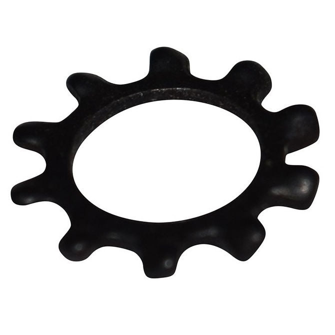 1039076 | W0020-LE-005-003-C (10 Pcs) --- Lock Washers - 2x4.5x0.3 mm External Tooth Washer