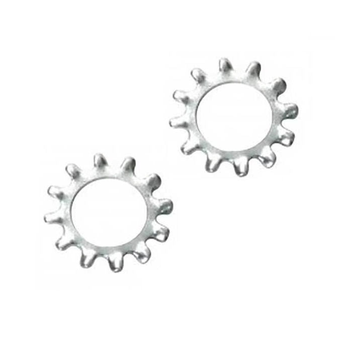 1044716 | W0030-LE-007-005-CZ (50 Pcs) --- Lock Washers - 3x7.4x0.5 mm External Tooth Washer