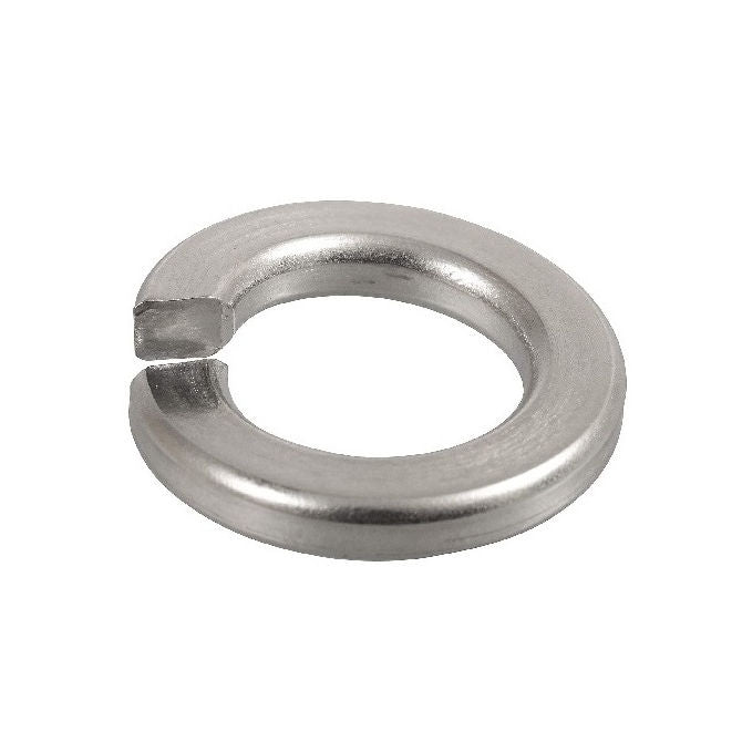 1049330 | W0035-T-006-006-L-S6 (100 Pcs) --- Lock Washers - 3.5x6x0.6 mm Split - Stainless Steel 316 Similar to A4, 18-10 Washer