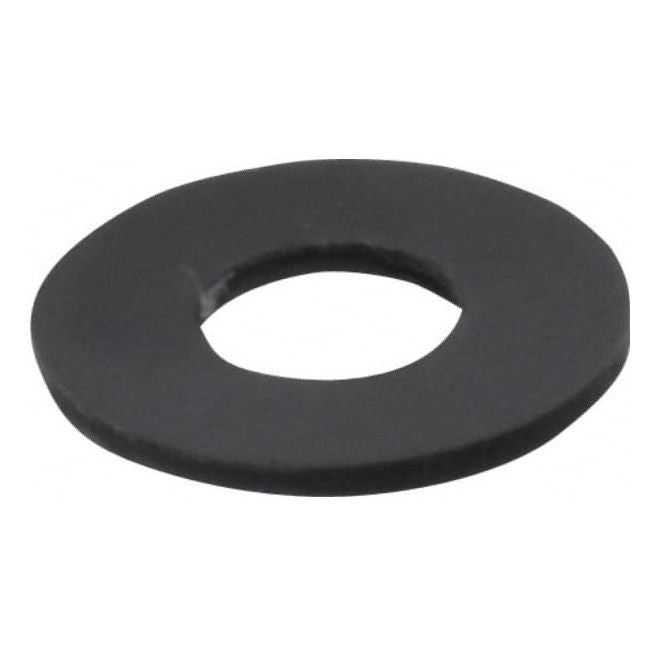 1071284 | W0064-F-013-016-PV (10 Pcs) --- Flat Washers - 6.35x12.7x1.59 mm Commercial - PVC Polyvinyl Chloride - Grey Washer