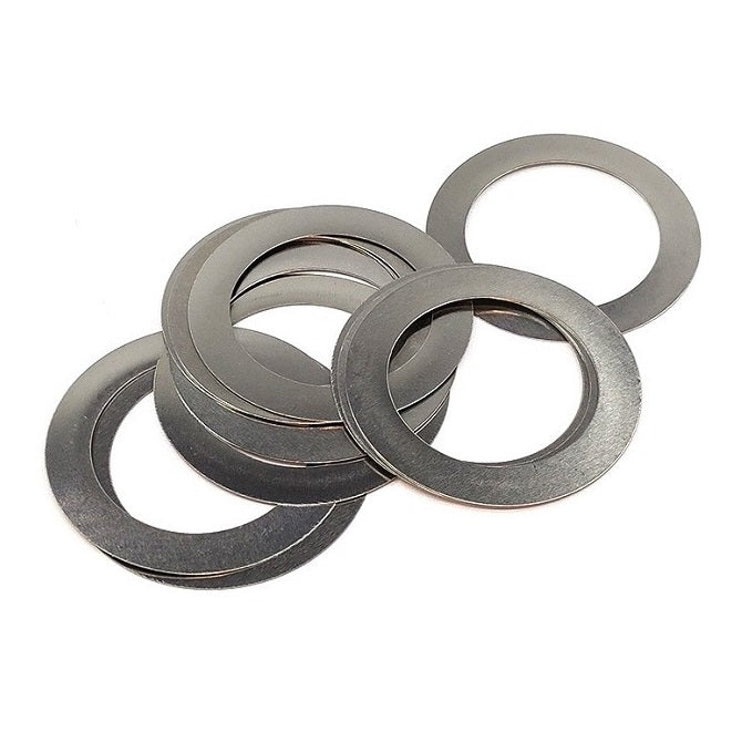 Flat Washers - 12.7x19.05x0.08 mm - Carbon Steel - Low Carbon 1010 Cold Rolled
