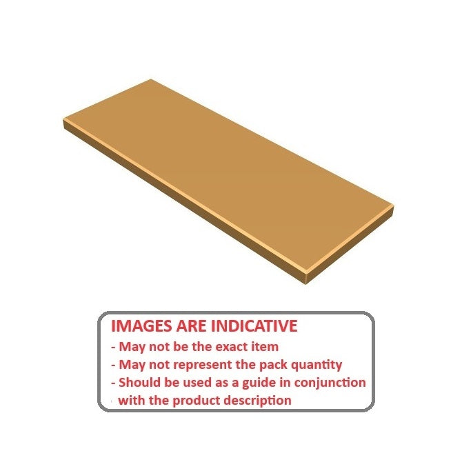 1086592 | SLB203RS --- Plain Wearstrips - 9.525x38.1x1016 mm