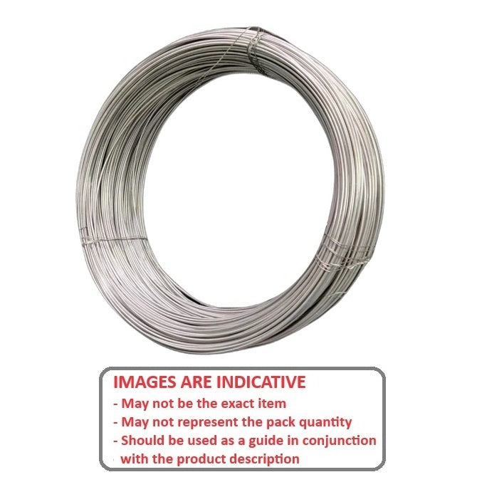 1002247 | WI-00600-110000-6L (Coil) --- Coils Wire - 0.6 mm - 110 Mtr 316 Stainless - Stainless Steel 316L
