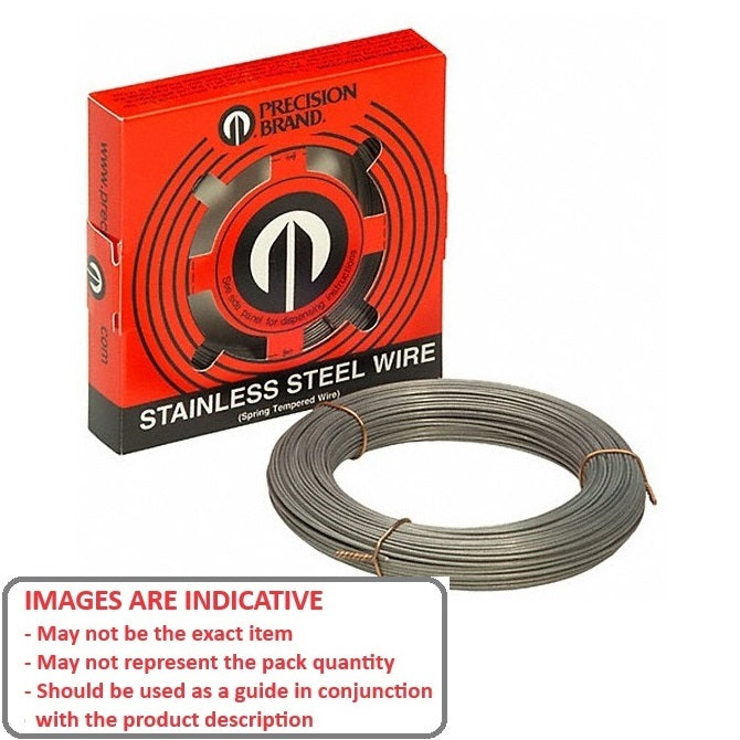 1002363 | WI-00610-198000-3 --- Coils Wire - 0.61 mm - 198 Mtr 302 Stainless - Stainless Steel 302 Similar to A2, 304, 18-8