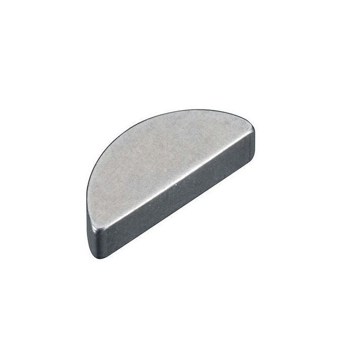 1037978 | KW-016-095-S3 --- Woodruff Keys - 1.59x9.53x4.4 mm 303 Stainless Steel - Stainless Steel 303 Similar to A2, 304, 18-8 Key