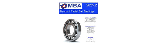 Hardcopy MBA Bearings Catalogue Available