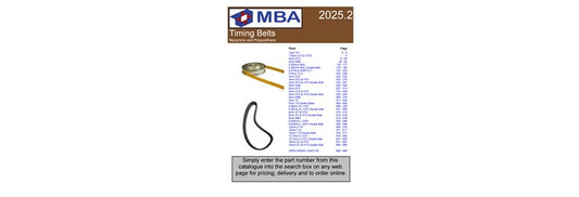 Free Timing Belts Catalogue - Update 2025.2
