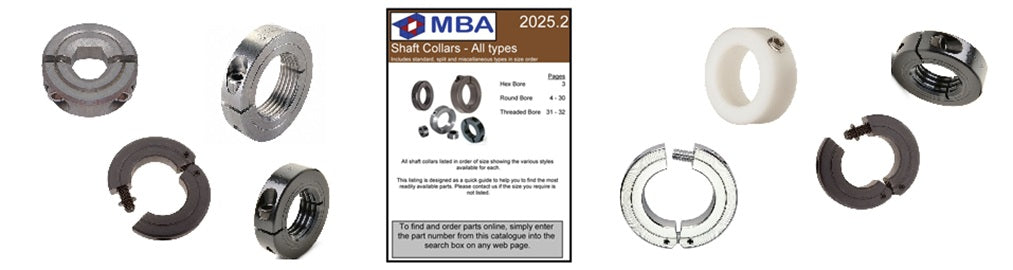 Free Shaft Collars Catalogue