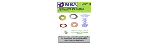 Free Washers & Spacers Catalogue - Update 2025.3