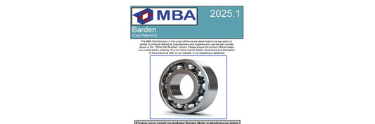 Free Cross Reference for Barden Bearings