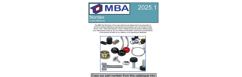 Free Cross Reference for Nordex Engineering Parts