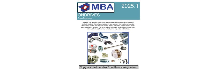 Free Cross Reference for Ondrives Engineering Parts