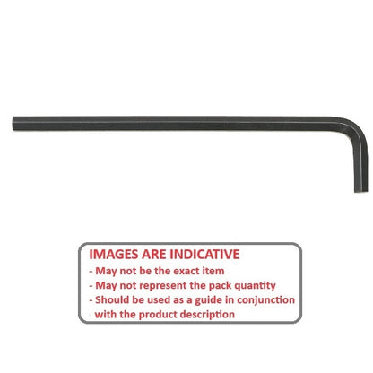 1089710 | HK-0800-L (Pack of 50)  --- Keys and Screwdrivers Tools - 8 mm Long Arm Hex Keys - Carbon Steel Hex Key