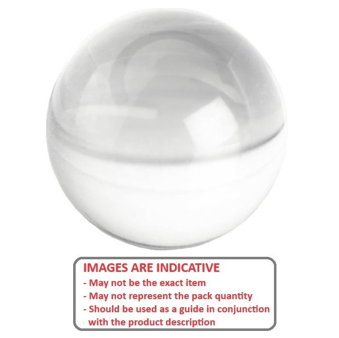 1084607 | BL-00953-SP-G25 (5 Pcs) --- Ceramic Balls - 9.525 mm Synthetic Sapphire - AFBMA Grade  25
