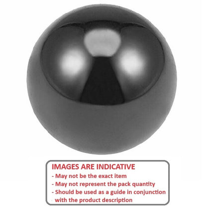 1069240 | BL-00600-MAGIF (PK-10) --- Metallic Balls - 6 mm Isotropic Ferrite - - Magnetic Ball
