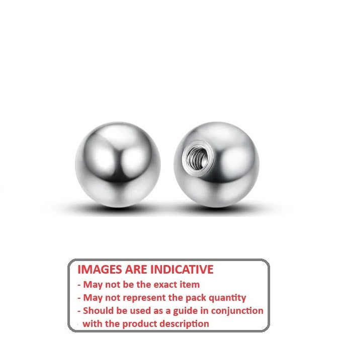 1051373 | BLT-00400-T23-16 (PK-500) --- Metallic Balls - 4 mm Ti-Gr23/Ti-6AL4V-ELI - ISO 3290 Grade 100 Titanium Alloy Ball