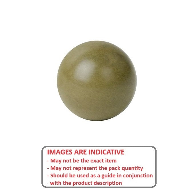 1077750 | BL-00794-TO --- Plastic Balls - 7.94 mm Torlon - Polyamide-imide - - Grade II