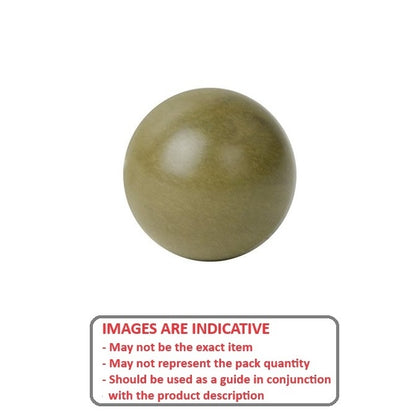 1077750 | BL-00794-TO --- Plastic Balls - 7.94 mm Torlon - Polyamide-imide - - Grade II
