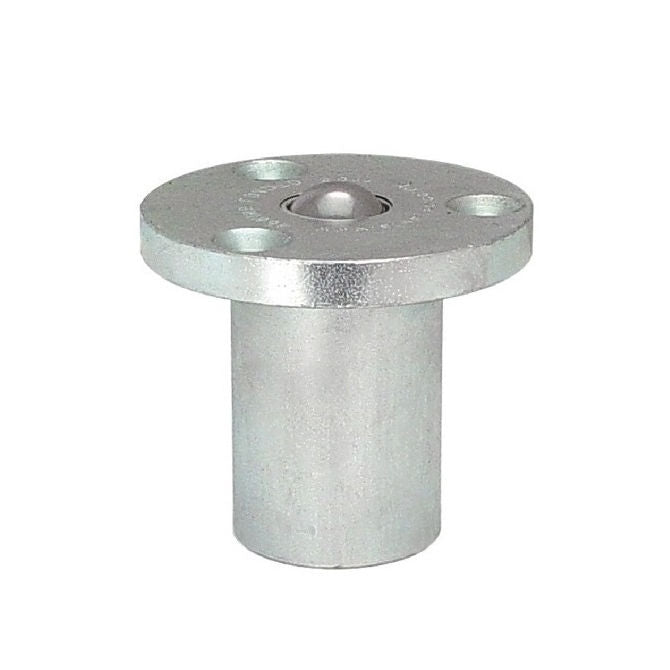 1088910 | BTU0010-004-F-Z-SL-FH --- Spring Loaded Ball Transfer Units - 10 kg - 3.5x36.5 mm Flanged - Steel Zinc Plated