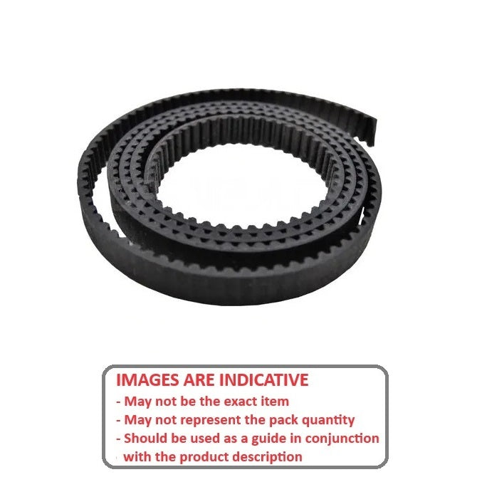 1063881 | B-XL-ST-0048-NF (4 Pcs) --- Timing Lengths Belts - 5.08x4.8 mm - XL 5.08mm - Nylon Covered Neoprene Rubber with Fibreglass Belt