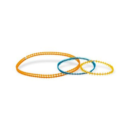Posi-Drive Belts - 438.9 mm - 4.6 kg - 183  4.00 mm Circular Pitch Single Core - Molded Polyurethane / Stainless Steel