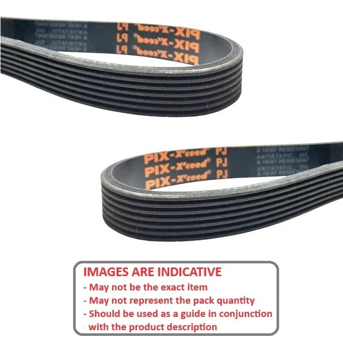 1214001 | BPV-J-06-0330 --- Poly Vee J Section Belts - 330.2 mm - 6  - Nitrile Belt