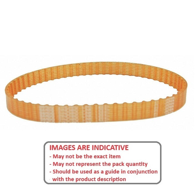 1175977 | B-025T-0071-0040-PSA (Each) --- Timing 2.5mm Pitch T2.5 Belts - 71 tooth - 177.5x4 mm 4mm Wide - Polyurethane with Steel Cords Belt