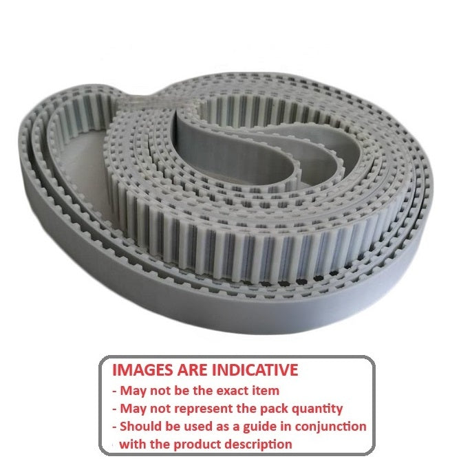 1202540 | B-MXL-0175-0064-PKG --- Inch Timing Belts - 175 tooth - 355.6x6.4 mm 2.032mm Pitch MXL - Polyurethane with Kevlar Cords Belt