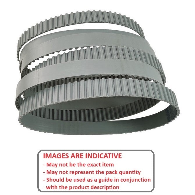 1140455 | B-MXL-0030-0064-PKG --- Inch Timing Belts - 30 tooth - 60.96x6.4 mm 2.032mm Pitch MXL - Polyurethane with Kevlar Cords Belt