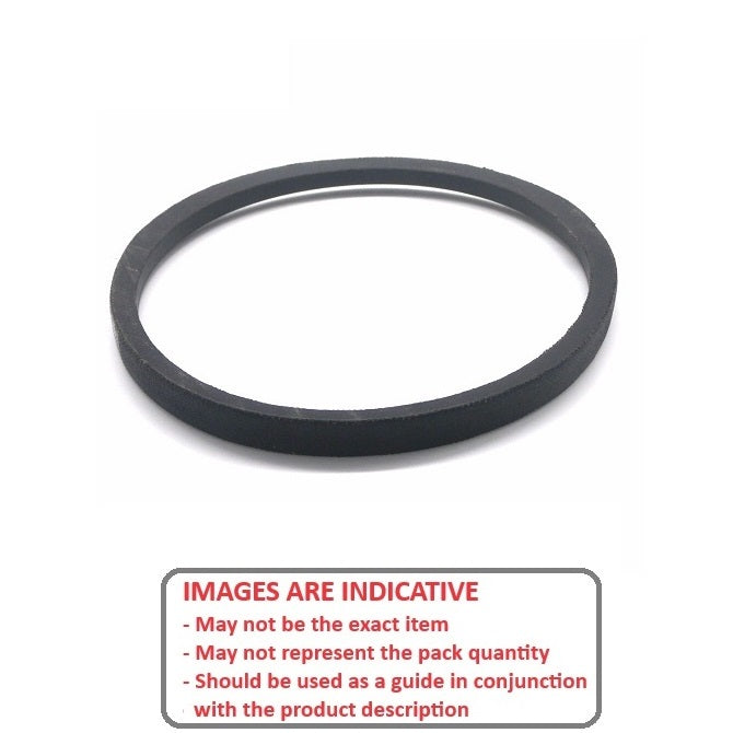 1219435 | BV12-01016-A40 (2 Pcs) --- Vee Belts - 1016.0 - 40.0 in. - mm - - - 12.5 x 9.0mm A 4L - Natural Rubber - Fabric Jacket Belt