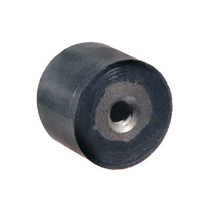 1118916 | FRB-3RS --- Cylindrical Female Thread Bumpers - 19.05x15.875 mm - 1/4-20 UNC - 6.35mm - - Neoprene Rubber Bumper