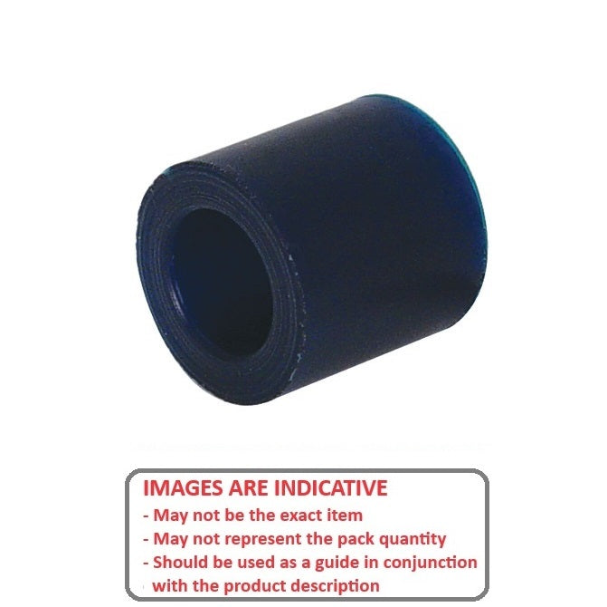 1133349 | AU-921RS --- Cylindrical Counterbored Bumpers - 25.4x25.4x6.35 mm - Polyurethane 90A Bumper