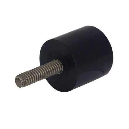 Cylindrical Male Thread Bumpers - 63.5x63.5 mm - 3/8-16 UNC -9.53mm- - Polyurethane